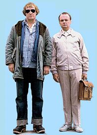 Elling und Kjell Barne bei der Entlassung aus dem Pflegeheim