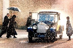 Alan Bates (Jennings), Maggie Smith (Constance) und Kelly MacDonald (Mary MacEchran)