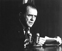 Anthony Hopkins als Richard Nixon